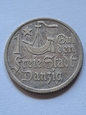 WM  Gdańsk 1 Gulden 1923 r stan 2     K3/9