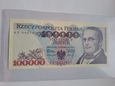 Banknot 100000 zł S. Moniuszko 1993 r  stan 1