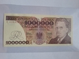 Banknot 1000000 zł W. Reymont 1991 r  stan 1