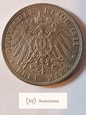 Niemcy 3 Marki Schamburg-Lippe 1911 r stan 1/1- rzadki BK