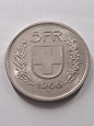 Szwajcaria 5 Franków 1968 r stan 2+   K/BR
