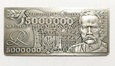 Medal/ Plakieta Piłsudski 5 000 000 