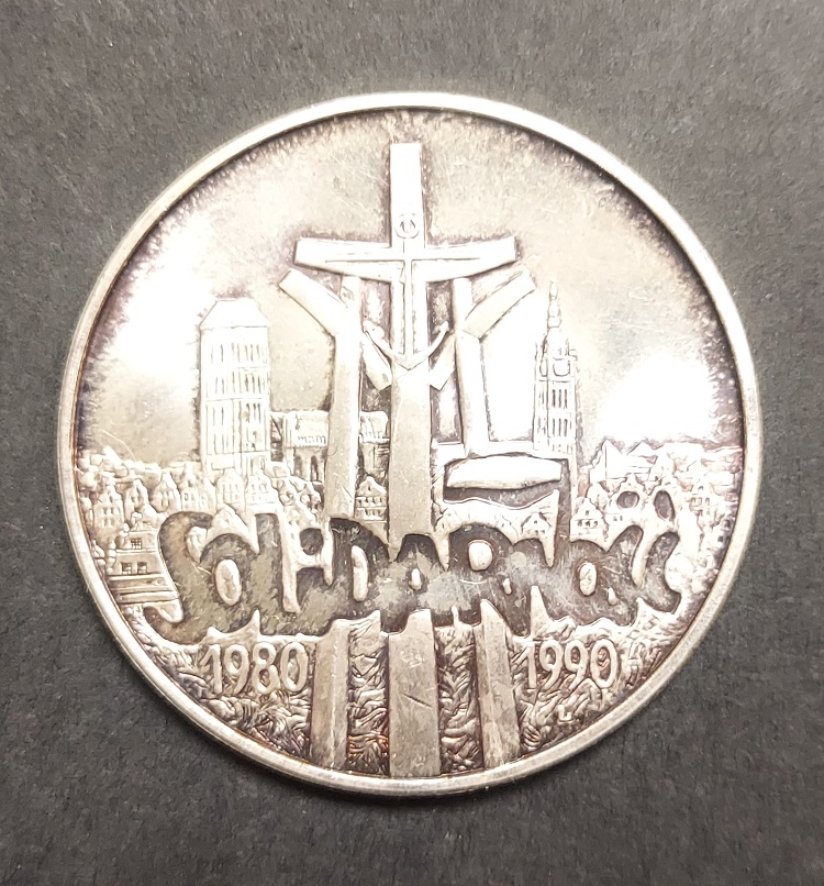III RP, 100.000 złotych 1990, Solidarność