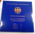 Niemcy - RFN zestaw 5 x 10 marek 1998 Ag Proof