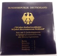 Niemcy - RFN zestaw 5 x 10 marek 2001 Ag Proof