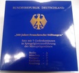Niemcy - RFN zestaw 5 x 10 marek 1998 Ag Proof
