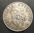 Włochy 5 lirów 1869