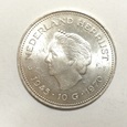 Holandia 10 Guldenów 1970 Ag