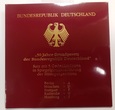Niemcy - RFN zestaw 5 x 10 marek 1999 Ag Proof