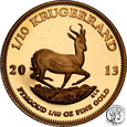RPA 1/10 Krugerranda 2013 (1/10 uncjo złota) st.L