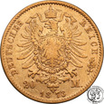 Niemcy Bawaria 20 Marek 1873 D st.3