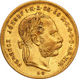 Węgry 20 Franków = 8 Forint 1873 KB st.2-