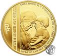 Francja 200 Euro 2010 Matka Teresa 1 Oz Au st.L