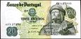 PORTUGALIA 20 Escudos z 1971 roku stan bankowy UNC