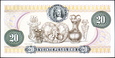 KOLUMBIA 20 Pesos z 1983 roku stan bankowy UNC