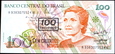 BRAZYLIA 100 Cruzeiros z 1990 roku stan bankowy UNC