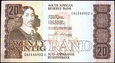 AFRYKA POŁUDNIOWA - RPA 20 Rand z lat 1990-1993