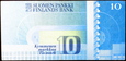 FINLANDIA 10 Markkaa z 1986 roku
