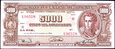 BOLIWIA 5000 Bolivianos z 1945 roku Sucres stan bankowy UNC