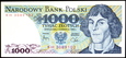 1000 Złotych z 1982 roku seria KH stan pierwszy bankowy UNC - PRL