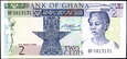 GHANA 2 Cedis z 1982 roku stan bankowy UNC