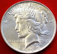 USA 1 Peace Dolar z 1923 roku, menniczy stan zachowania.