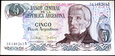 ARGENTYNA 5 Pesos 1983 rok stan bankowy UNC