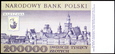 200000 ZŁOTYCH 1989 ROK SERIA L WARSZAWA STAN PIERWSZY BANKOWY UNC