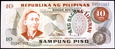 FILIPINY 10 Piso z 1978 roku stan bankowy UNC