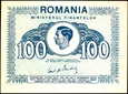 RUMUNIA 100 Lei z 1945 roku stan bankowy UNC