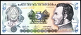 HONDURAS 5 LEMPIRAS 2004 ROK STAN BANKOWY UNC