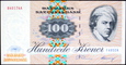DANIA 100 Koron z 1995 roku stan bankowy UNC