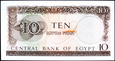 EGIPT 10 Funtów z 1964 roku stan bankowy UNC