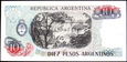 ARGENTYNA 10 Pesos 1983 rok 
