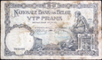 BELGIA 5 Franków z 1938 roku