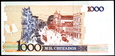 BRAZYLIA 1000 Cruzados 1989 rok stan bankowy UNC