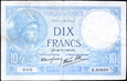 FRANCJA 10 Franków z 1940 roku