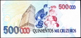 BRAZYLIA 500000 Cruzeiros z 1993 roku stan bankowy UNC