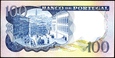 PORTUGALIA 100 Escudos z 1965 roku stan bankowy UNC