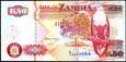ZAMBIA 50 Kwacha z 2001 roku stan bankowy UNC
