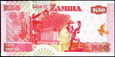 ZAMBIA 50 Kwacha z 2001 roku stan bankowy UNC