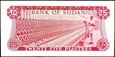 SUDAN 25 Piastrów z 1973 roku stan bankowy UNC