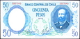 CHILE 50 Pesos z 1976 roku stan bankowy UNC