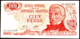 ARGENTYNA 100 Pesos 1976 rok stan bankowy UNC