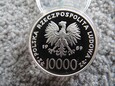 10000 zł Jan Paweł II 1989 Kratka