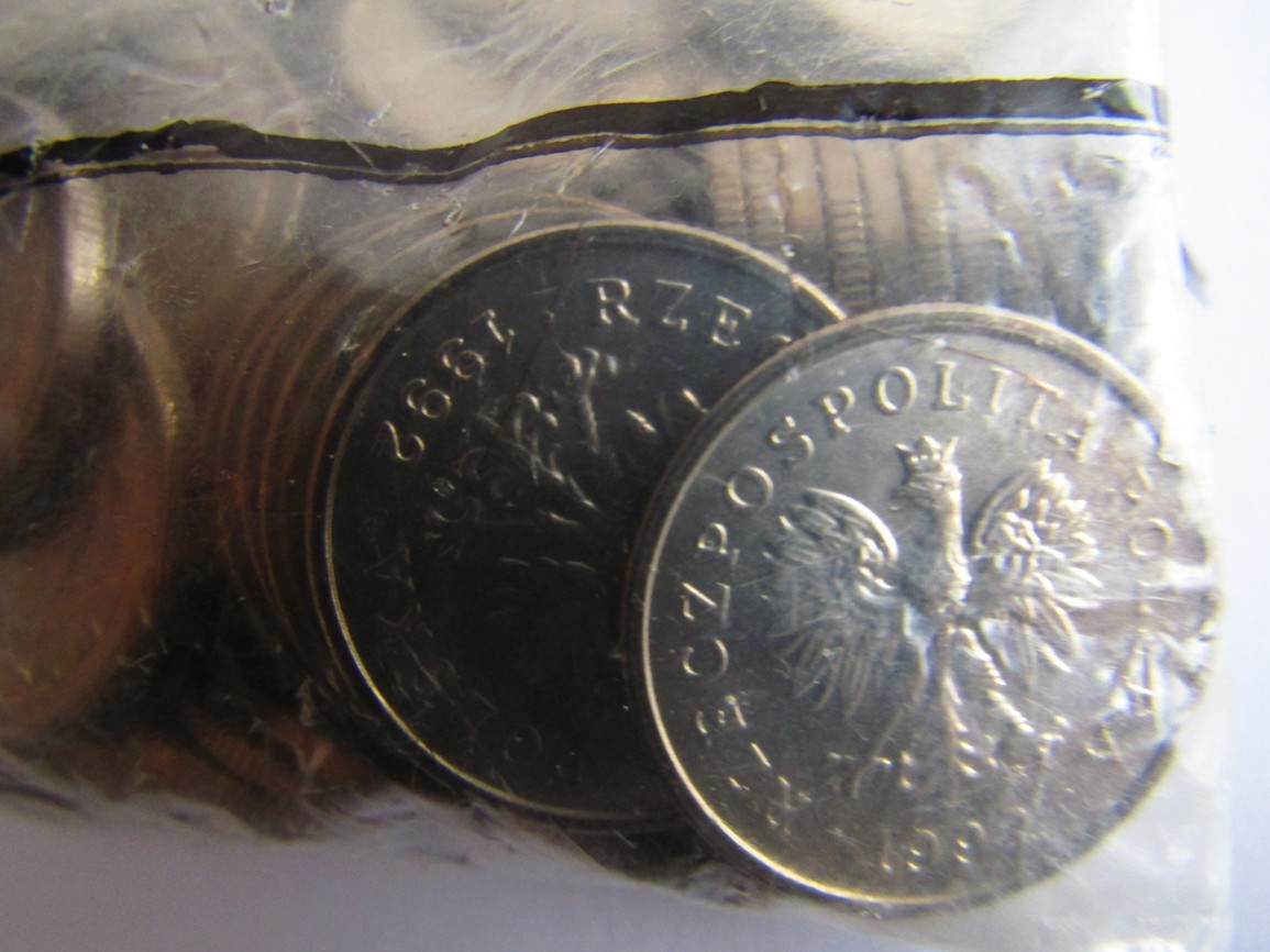 1 złoty 1992 worek menniczy 100szt.