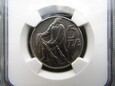 5 złotych Rybak 1959 próba nikiel NGC MS66