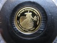 Zestaw miniatur złotych monet inwestycyjnych
