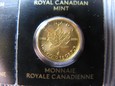 8 x 1 gram Au 999 50 centów Kanada 2017