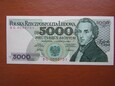 5000 złotych 1986 seria BG